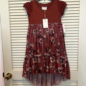 NWT Joyfolie Mia Joy Lorelei Dress Size 8 Tulle lining Boho